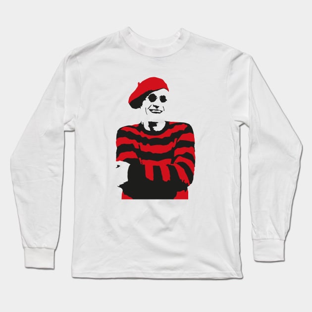 Captain Sensible Long Sleeve T-Shirt by ProductX